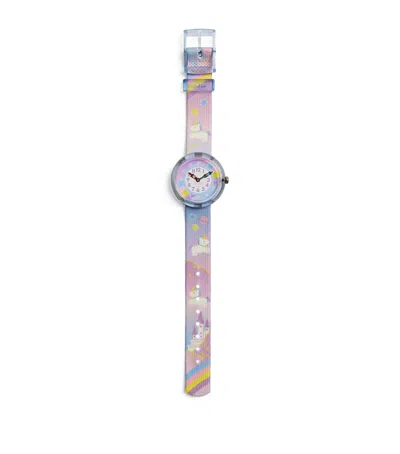 FLIK FLAK CUDDLY UNICORN WATCH