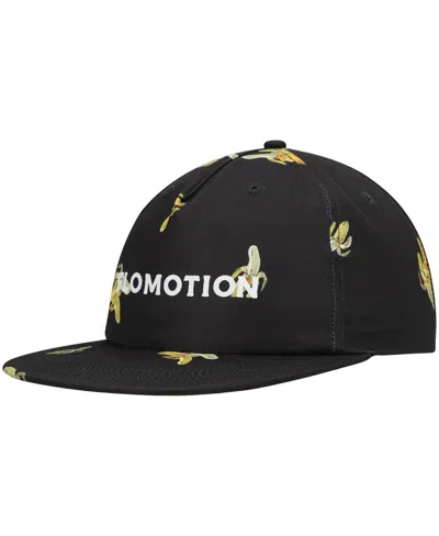 FLOMOTION MEN'S FLOMOTION BLACK NANNERS SNAPBACK HAT