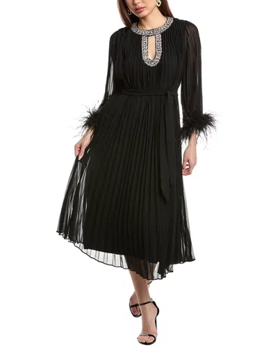 FLORA BEA NYC FLORA BEA NYC STEFFINA PLEATED MIDI DRESS