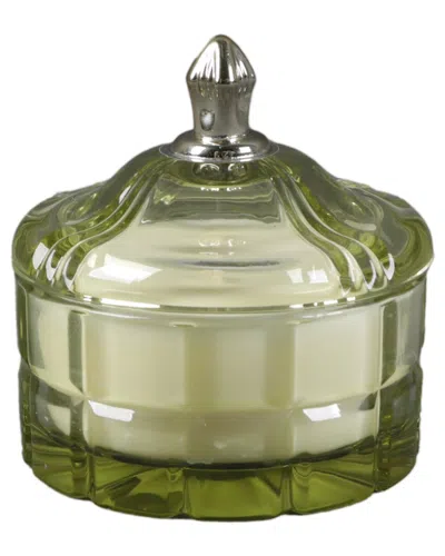 FLORA BUNDA FLORA BUNDA 7OZ GLASS VANITY CANDLE - EUCALYPTUS MINT
