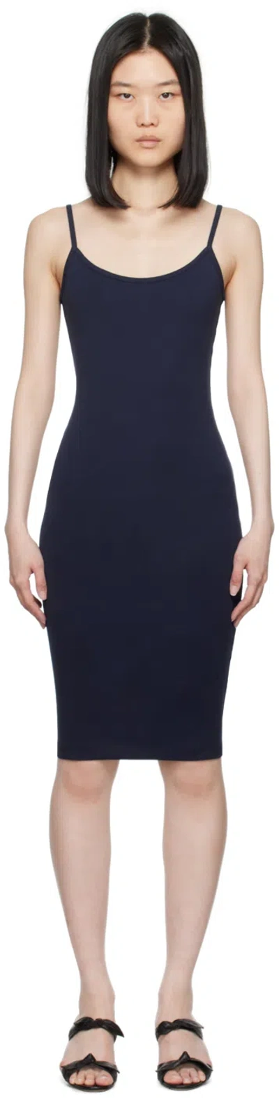 FLORE FLORE NAVY BIBI MINIDRESS