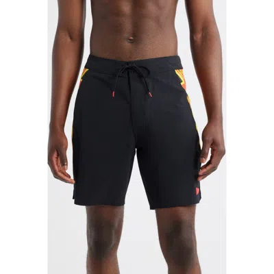 FLORENCE FLORENCE CORDURA AIRTEX PRO HAWAII CAMO WATER REPELLENT BOARD SHORTS