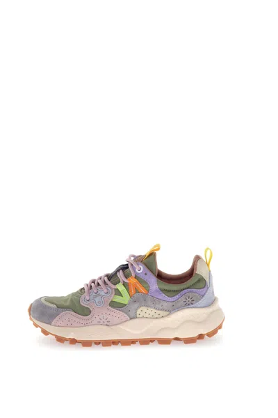 FLOWER MOUNTAIN WOMEN'S SNEAKERS FLOWER MOUNTAIN YAMANO 3 - 2017817 01 1B43 LIGHT-GREY-MIL. CYPRIOT