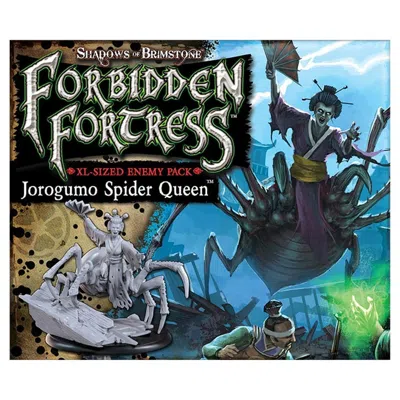 FLYING FROG PRODUCTIONS SHADOW OF BRIMSTONE JOROGUMO SPIDER QUEEN EXTRA LARGE ENEMY PACK BOARD GAME