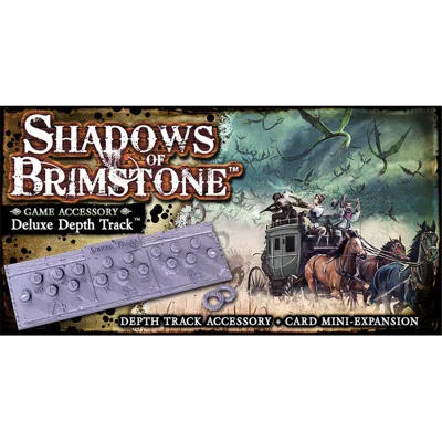FLYING FROG PRODUCTIONS SHADOWS OF BRIMSTONE - DELUXE DEPTH TRACK BOARD GAME