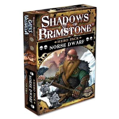 FLYING FROG PRODUCTIONS SHADOWS OF BRIMSTONE HERO PACK NORSE DWARF BOARD GAME