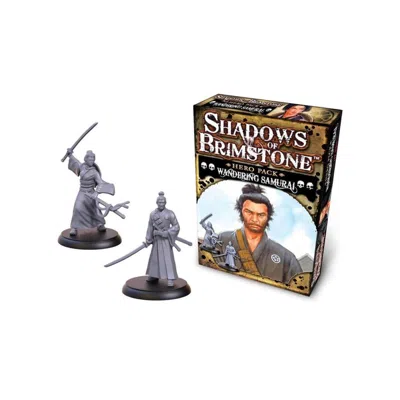 FLYING FROG PRODUCTIONS SHADOWS OF BRIMSTONE HERO PACK WANDERING SAMURAI HERO PACK EXPANSION BOARD GAME