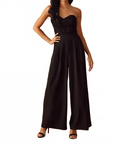 FLYING TOMATO ALL MY LIFE JUMPSUIT IN BLACK
