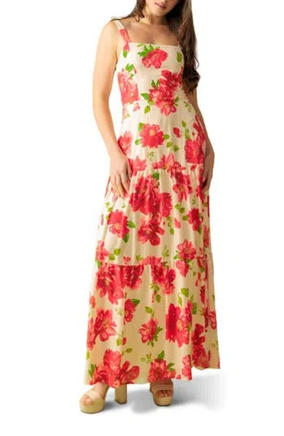 FLYING TOMATO FLYING TOMATO FLORAL PRINT MAXI DRESS