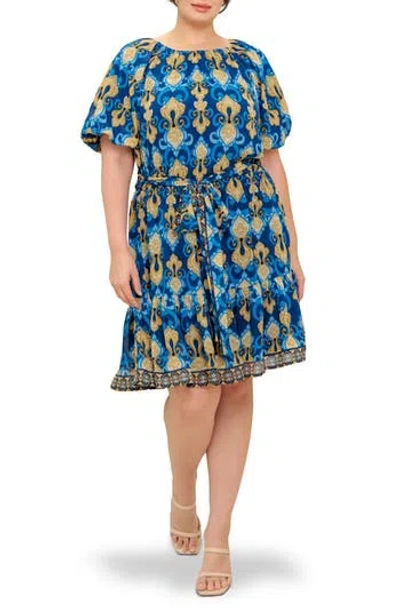 FLYING TOMATO FLYING TOMATO PUFF SLEEVE MINIDRESS