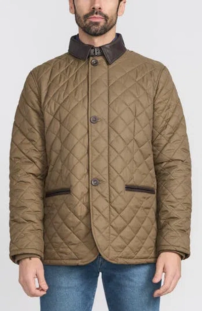 FLYNT FLYNT DIAMOND QUILTED JACKET