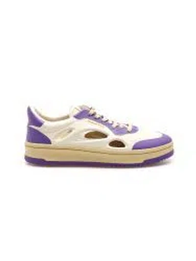FOAMERS WOMEN'S SNEAKERS FOAMERS F5/009 OFF WHITE VIOLET