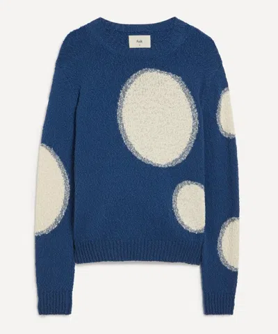 FOLK FOLK MENS CHAIN CREWNECK JUMPER