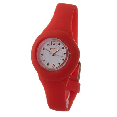 FOLLI FOLLIE RED SYNTHETIC WATCH