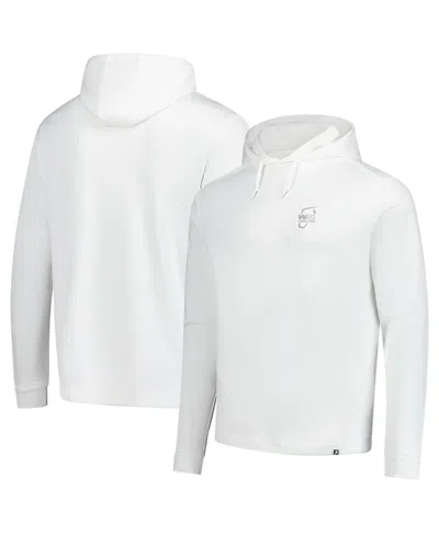 FOOTJOY MEN'S WHITE 2025 WM PHOENIX OPEN LIGHTWEIGHT PULLOVER HOODIE