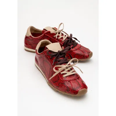 FOREVER & ALWAYS SHOES FOREVER & ALWAYS SHOES CREA LEATHER SNEAKERS