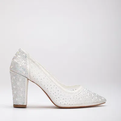 FOREVER & ALWAYS SHOES FOREVER & ALWAYS SHOES MARGARET  IVORY LACE STILETTO