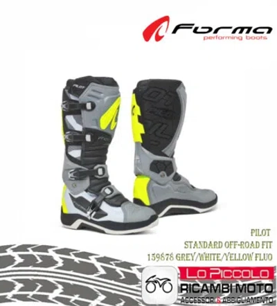 FORMA FORMA STIEFEL PILOT 159878 MX OFF-ROAD FIT ENDURO QUAD GELÄNDEFAHRZEUG MIS 44