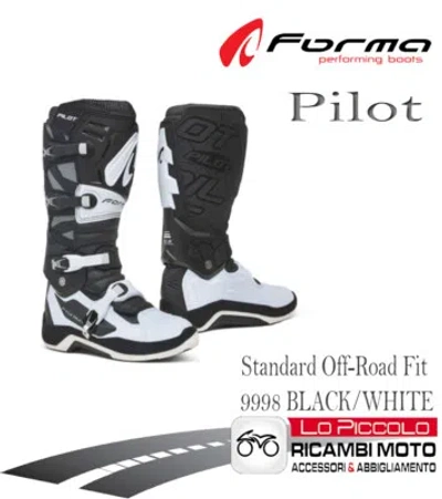 FORMA FORMA STIEFEL PILOT 9998 MX OFF-ROAD FIT ENDURO QUAD GELÄNDEFAHRZEUG MIS 44