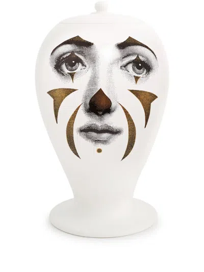 FORNASETTI CLOWN OVAL-DESIGN VASE (19CM)