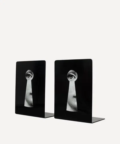 FORNASETTI FORNASETTI SERRATURA BOOKENDS