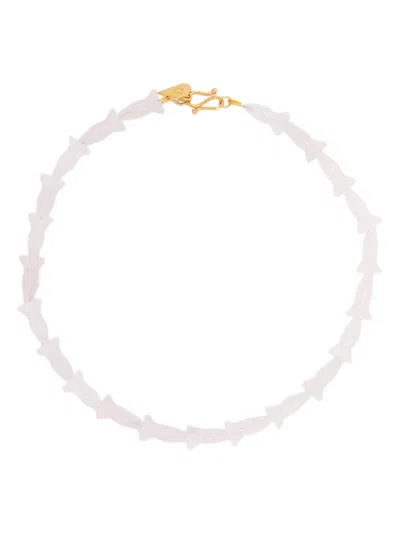 FORTE FORTE GEMSTONE-FLOWERS NECKLACE