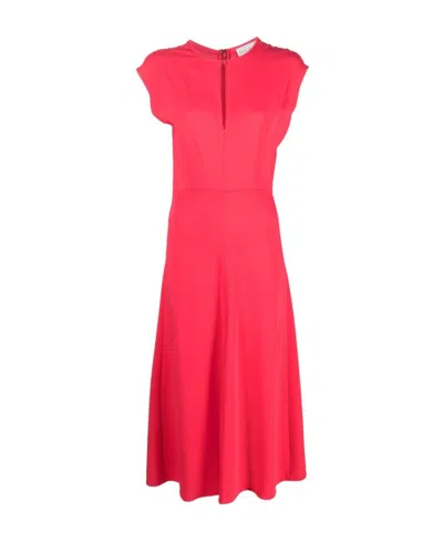 FORTE FORTE FORTE FORTE CADY CREPE SHORT-SLEEVE DRESS