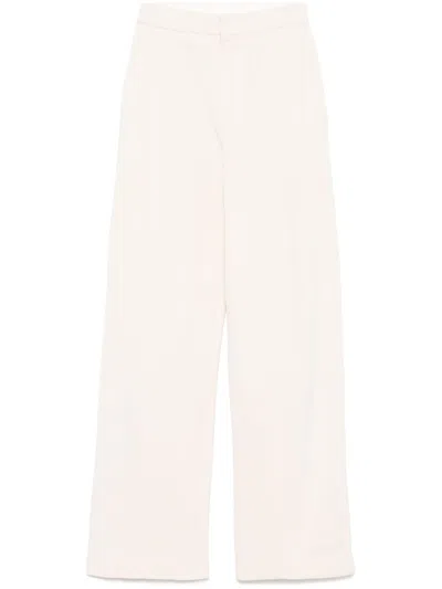 FORTE FORTE KNITTED STRAIGHT-LEG TROUSERS
