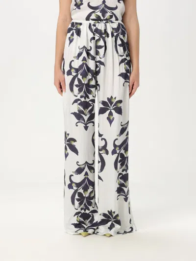 FORTE FORTE PANTS FORTE FORTE WOMAN COLOR LILAC