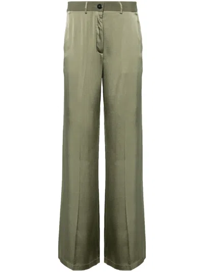 FORTE FORTE SATIN PALAZZO PANTS