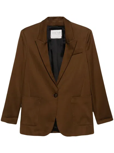 FORTE FORTE SINGLE-BREASTED BLAZER