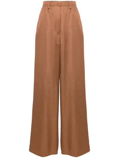 FORTE FORTE WIDE-LEG TAILORED TROUSERS