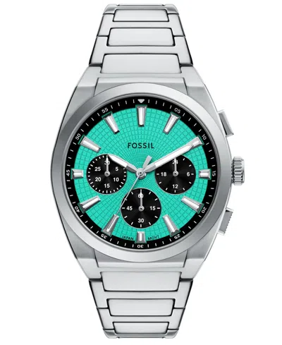 FOSSIL MEN'S EVERETT CHRONOGRAPH STAINLESS STEEL WATCH, 44MM