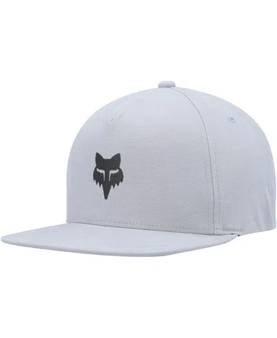 FOX MEN'S GRAY SNAPBACK HAT