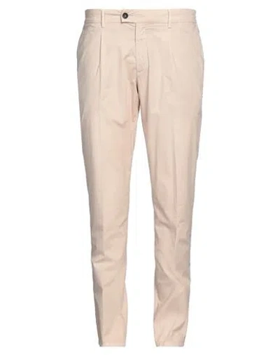 FRADI FRADI MAN PANTS BEIGE SIZE 40 COTTON, LYOCELL, ELASTANE