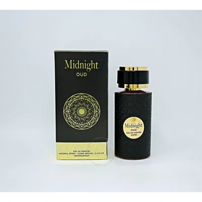 FRAGRANCE WORLD FRAGRANCE WORLD MEN'S MIDNIGHT OUD EDP SPRAY 3.4 OZ FRAGRANCES 843711244833