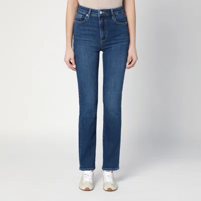 FRAME BLUE STRAIGHT-LEG JEANS THE PENCIL