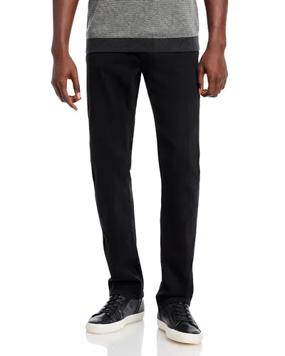 FRAME JETSET MODERN STRAIGHT FIT JEANS IN BLACK