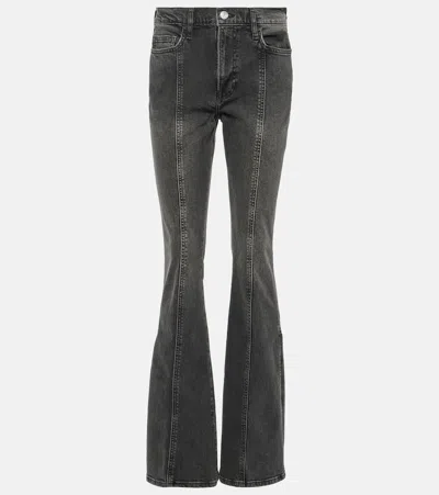 FRAME LE HIGH FLARE HIGH-RISE FLARED JEANS