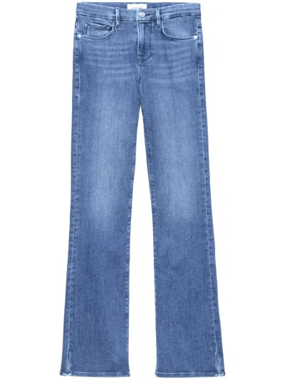FRAME LE MINI MID-RISE BOOTCUT JEANS