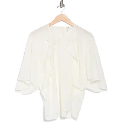 FRAME FRAME RUFFLE WOVEN TOP
