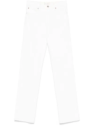 FRAME THE RULER STRAIGHT-LEG JEANS