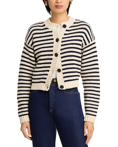FRAME THE STRIPED CHUNKY FEMME CARDIGAN