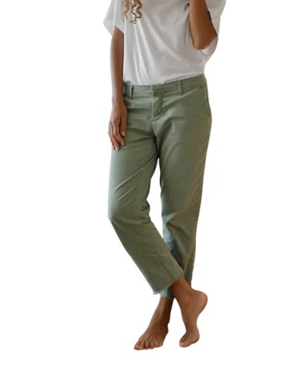 FRANK & EILEEN WICKLOW ITALIAN CHINO PANT IN SAGE