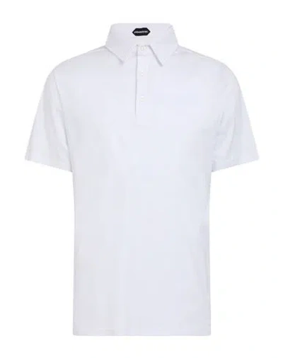 FRANZESE COLLECTION FRANZESE COLLECTION MAN POLO SHIRT WHITE SIZE XL COTTON