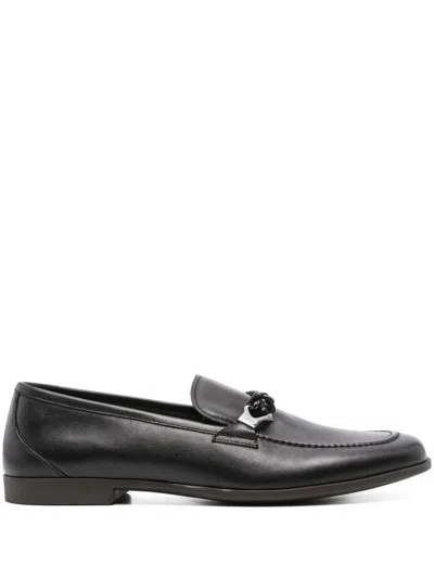 FRATELLI ROSSETTI LEATHER LOAFERS
