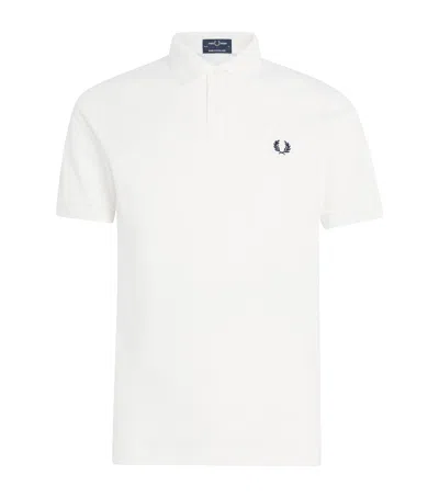 FRED PERRY COTTON LOGO POLO SHIRT