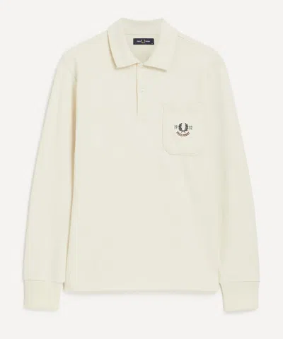 FRED PERRY FRED PERRY MENS CLUB HOUSE COLLARED SWEATSHIRT