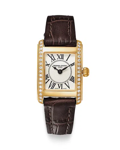 FREDERIQUE CONSTANT CARREE WATCH, 21MM X 23MM - EXCLUSIVE