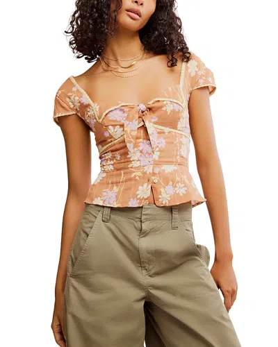 FREE PEOPLE CALL ME BABY BLOUSE